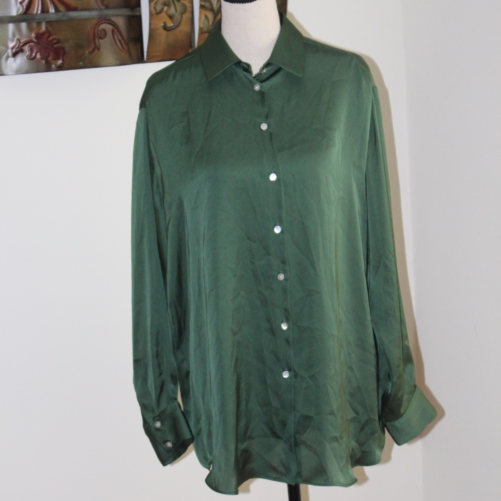Zara, long sleeve blouse